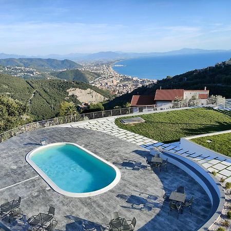 Tenuta Croce Appartamento Karol-Piscina-Vista Mare Salerno Exterior photo
